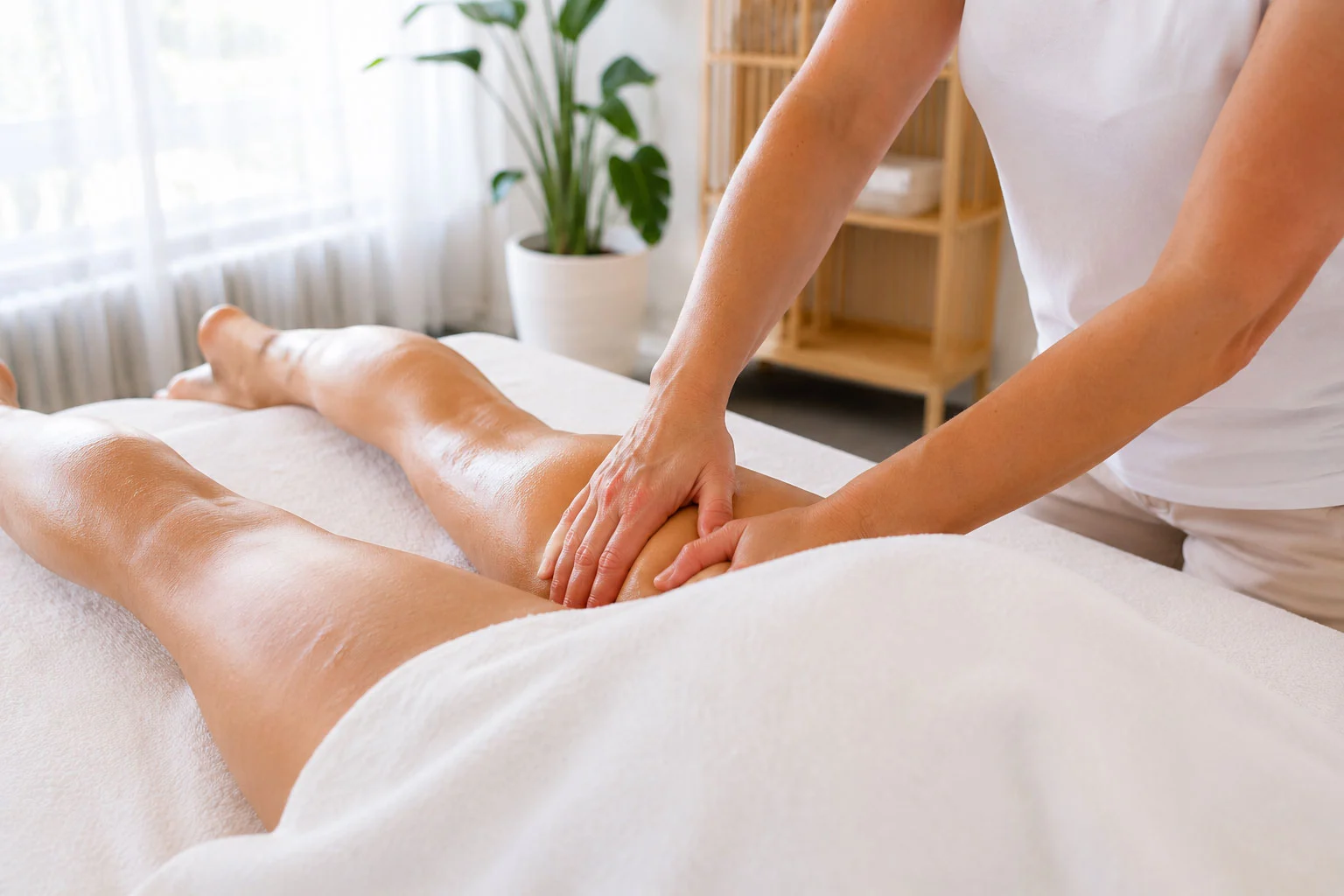 Manuelle Lymphdrainage mit sanfter Grifftechnik – Praxis in Biel